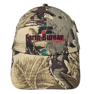Farm Bureau Idaho Baseball Cap Multicolor OS Adjustable Camouflage Vitronic
